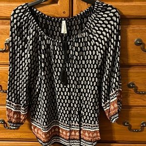 Live 4 Truth Peasant Blouse